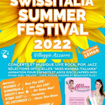 Swissitalia Summer Festival avec MyOlive.org 2 Juillet 2022