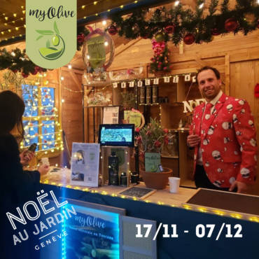 Venez découvrir notre chalet au marché de Noël de Genève !